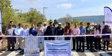 Rehabilitan vialidad para mejorar conectividad en Ocoyucan