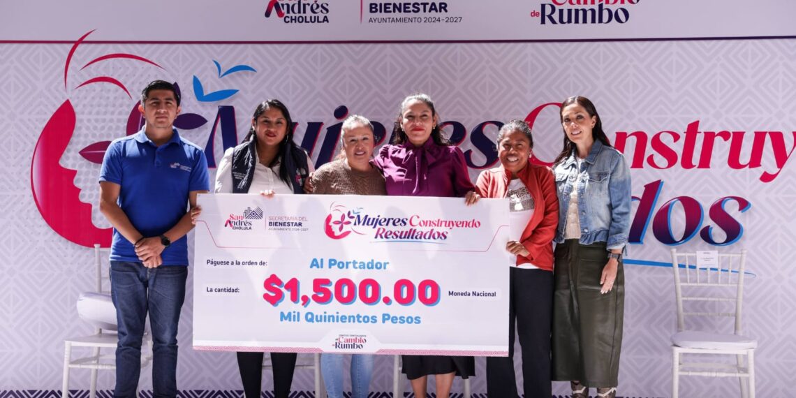 En San Andrés Cholula mujeres avanzan con capacitaciones y apoyos económicos