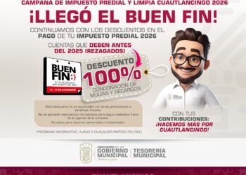 Llega el “Buen Fin” a Cuautlancingo en pago del predial 2026