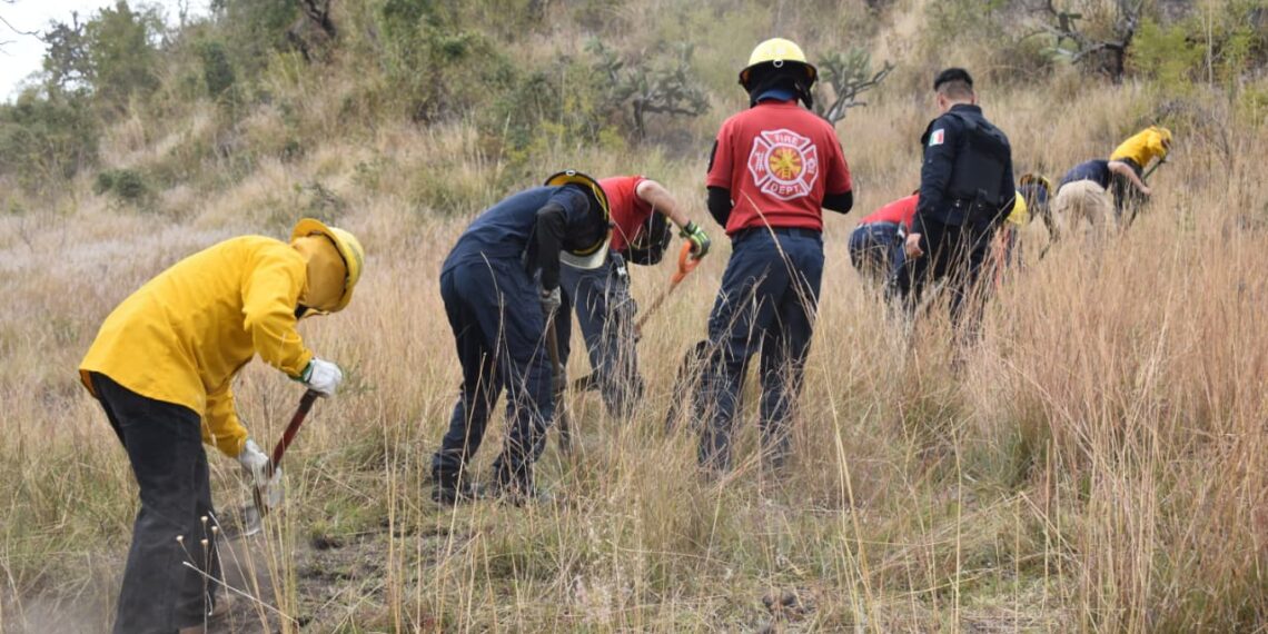 Gobierno de San Pedro Cholula refuerza la capacitación en prevención y combate de incendios forestales