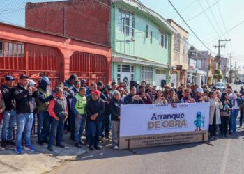 Gobierno de Cholula y SOSAPACH impulsan obra clave de infraestructura sanitaria