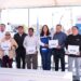 Entrega Lupita Cuautle adoquinamiento en San Bernardino Tlaxcalancingo