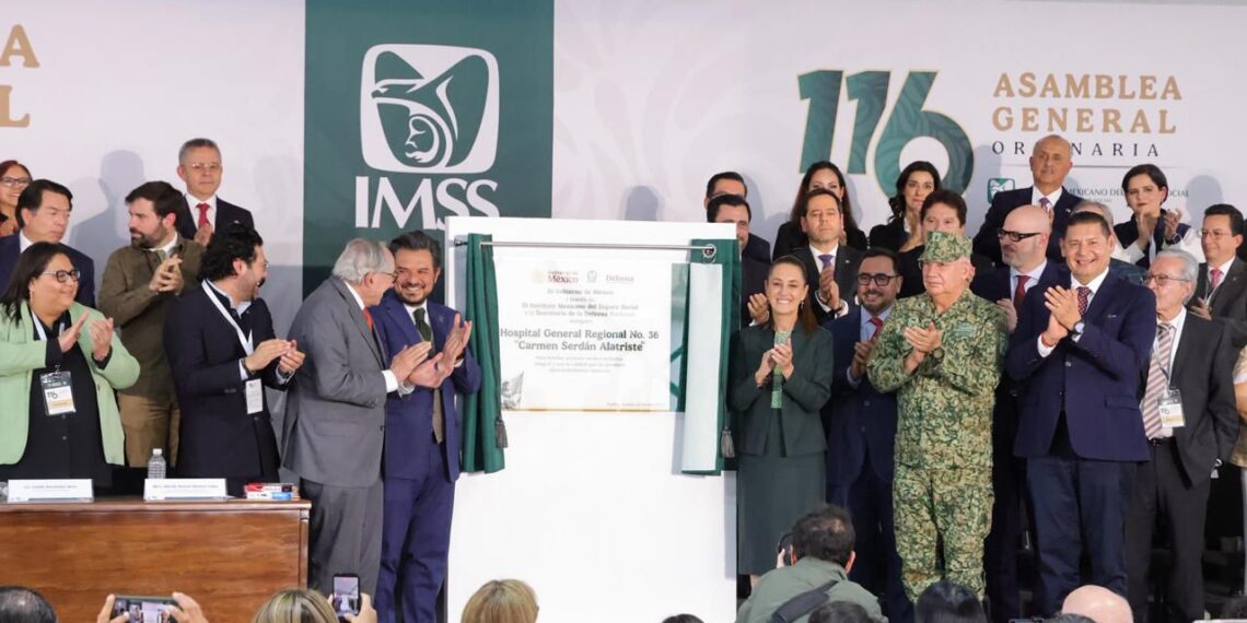 REAPERTURA DEL HOSPITAL GENERAL REGIONAL NO. 36, HOY “CARMEN SERDÁN ALATRISTE” DEVUELVE ESPERANZA A FAMILIAS POBLANAS; PRESIDENTA SHEINBAUM ENCABEZA INAUGURACIÓN