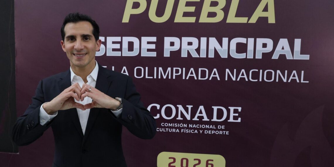 PUEBLA SERÁ SEDE DE LA OLIMPIADA NACIONAL 2026: ROMMEL PACHECO