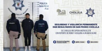 Seguridad y vigilancia permanente dan resultados en San Pedro Cholula